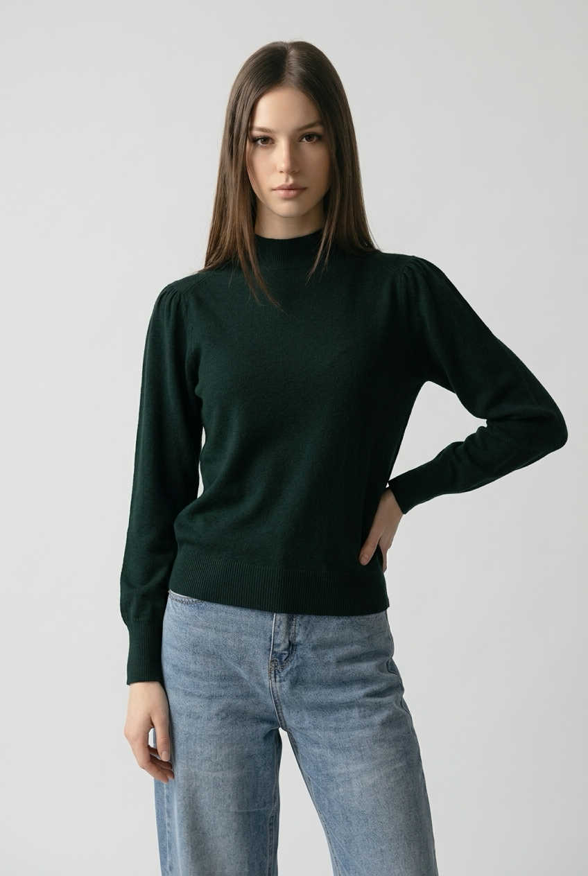 Jersey cuello alto Lia