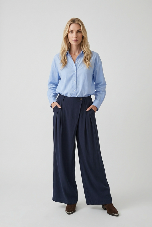 Pantalón de pinzas Nora